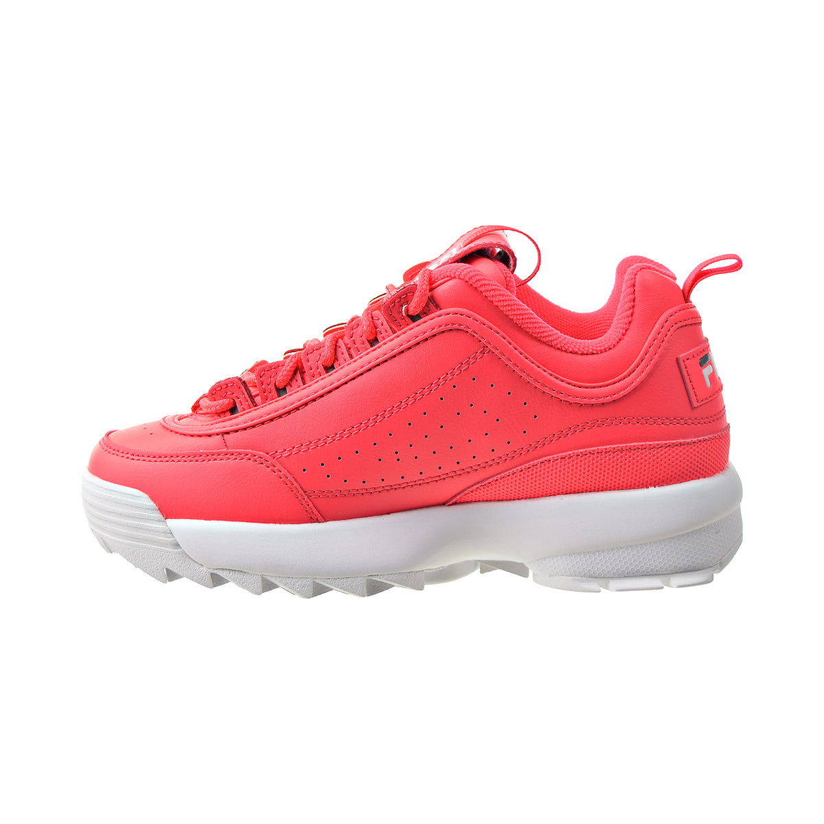 Fila Disruptor II Logo Reveal Big Kids' Shoes Pink-White