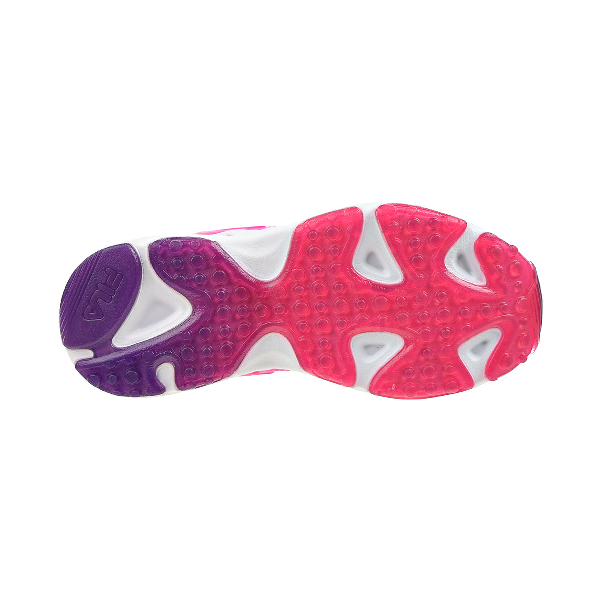 Fila Ray Tracer Apex Big Kids' Shoes Pink Glow-White-Electric Purple