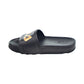 Fila Sleek LT Kids' Slide Sandals Black-Metallic Gold