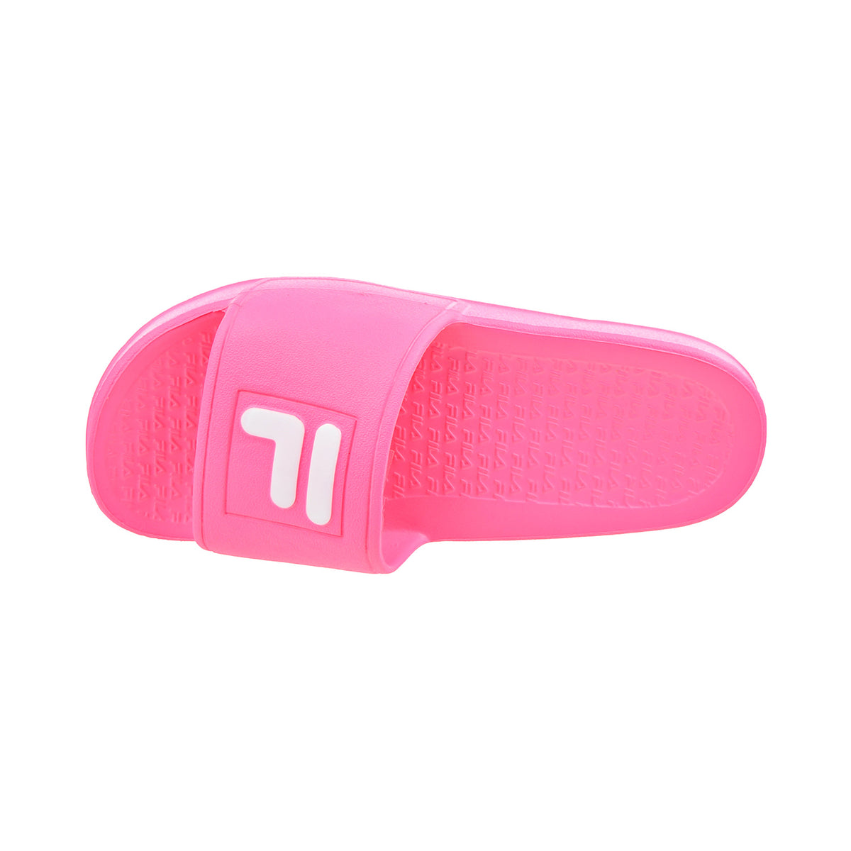 Fila Sleek BX Kids' Slide Sandals Pink-White