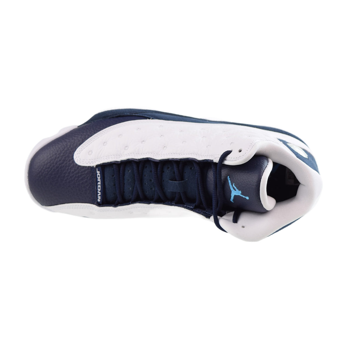 Jordan 13 Retro Starfish Men's Shoes Obsidian-Powder Blue-White