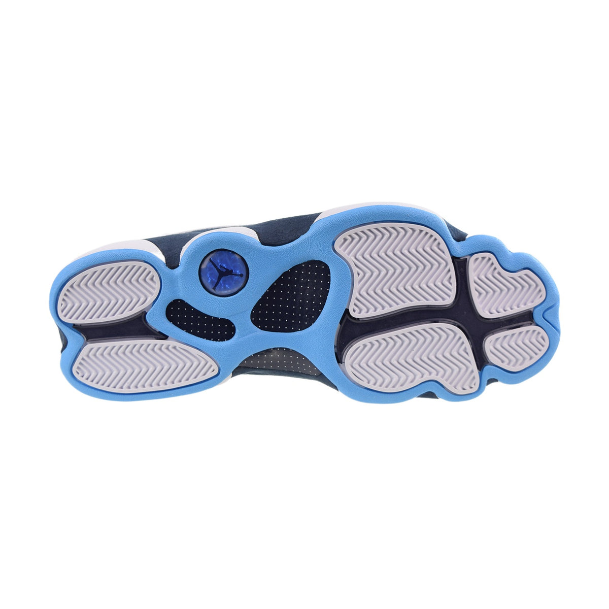 Jordan 13 Retro Starfish Men's Shoes Obsidian-Powder Blue-White