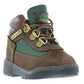 Timberland Baby Toddlers Field Boots Brown/Olive Green
