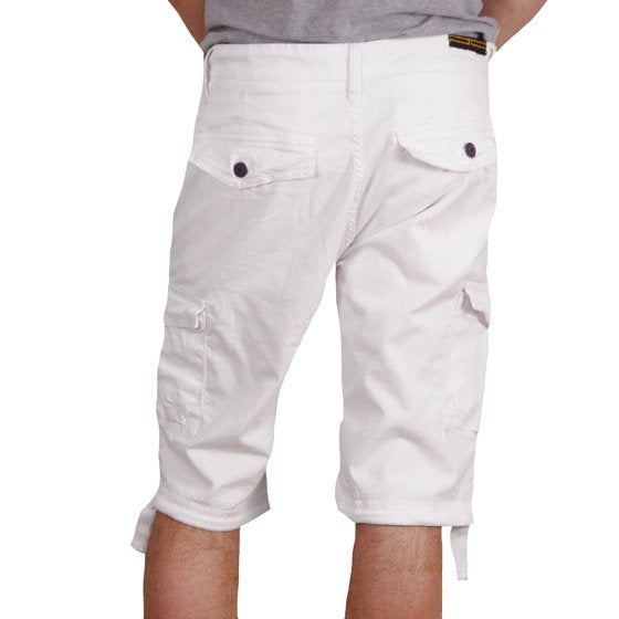 Jordan Craig Basic Cargo Shorts White