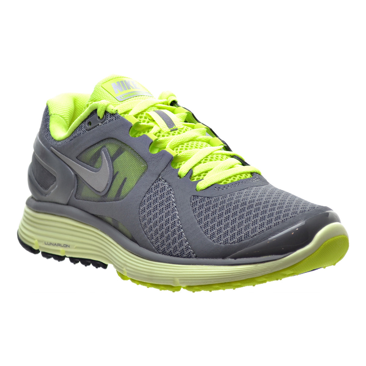 Nike Lunar Eclipse +2 Women's Shoes Grey/Silver/Volt