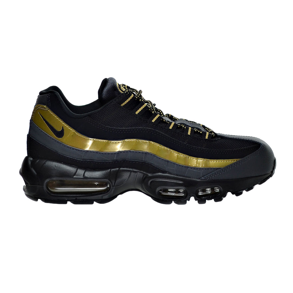 Nike 95 gold and black hotsell