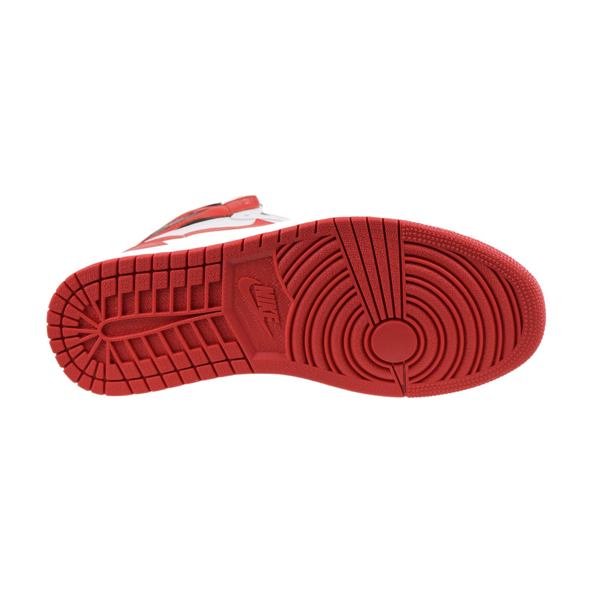 Jordan 1 Retro High Men's Shoes White-University Red-Black