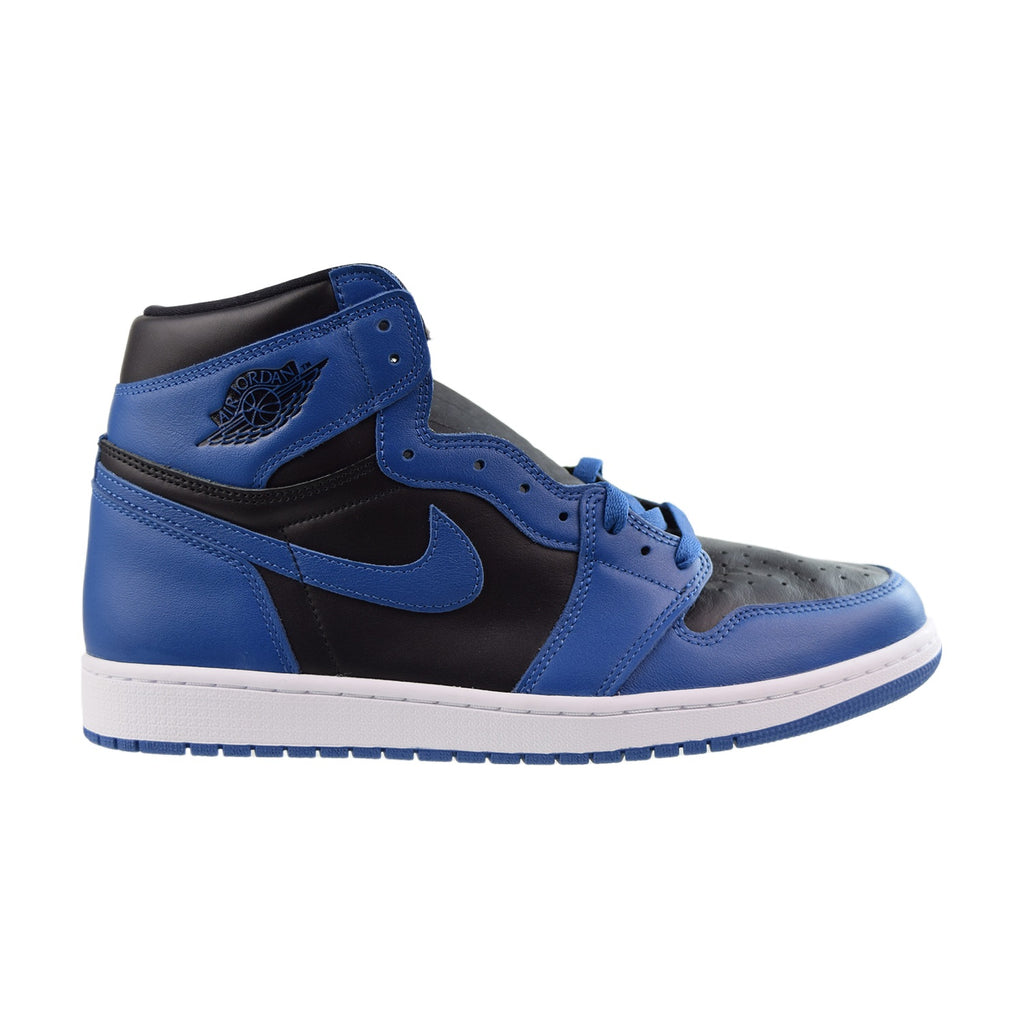 Jordan 1 Retro High Men's Shoes Dark Marina Blue-Black-White