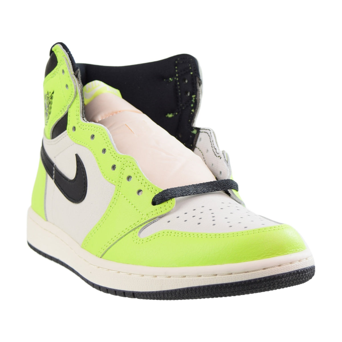 Jordan 1 Retro High Men's Shoes Volt-Black-Sail