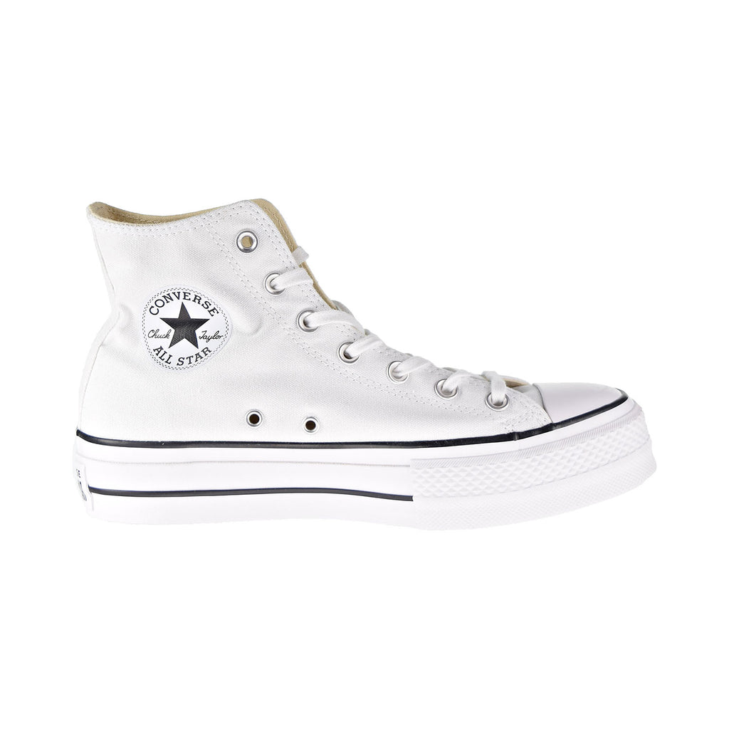 Converse Chuck Taylor All Star Canvas Platform High Top Women's Shoes White