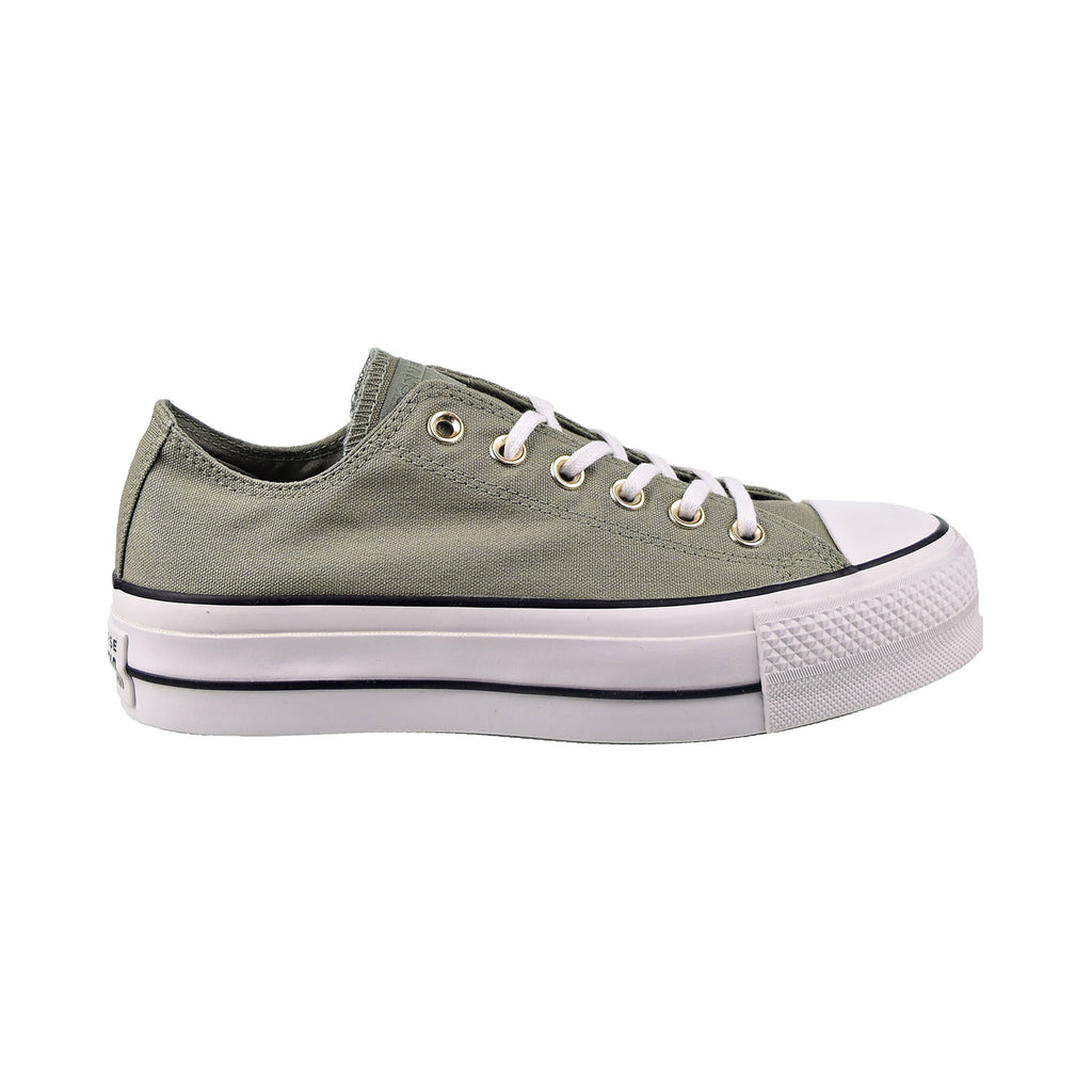 Converse Chuck Taylor All Star Lift Ox Women's Shoes Jade Stone-White-Black