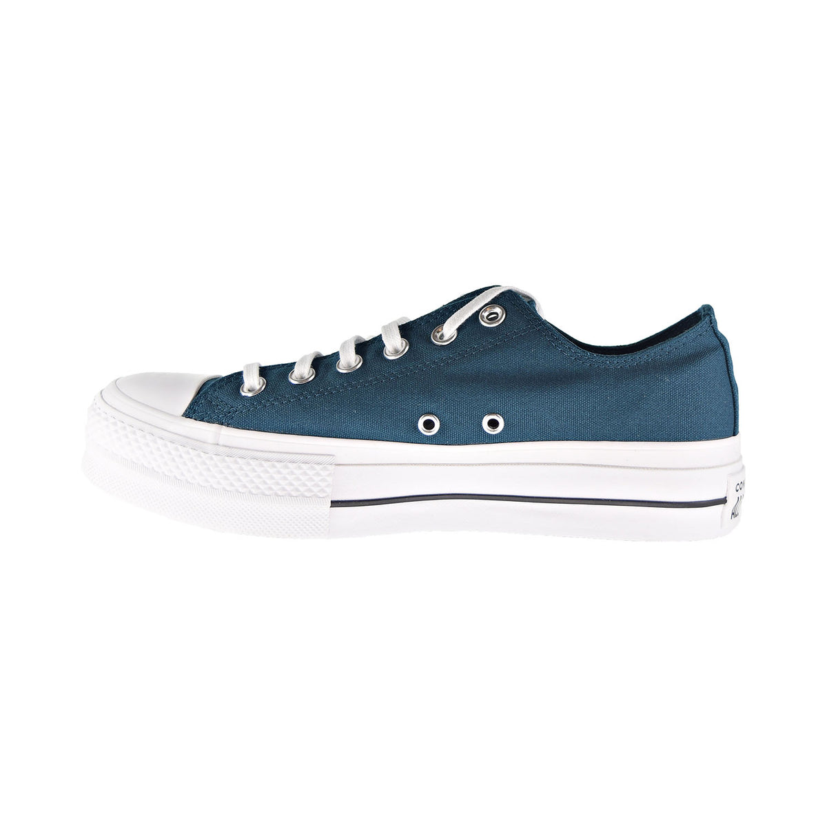 Converse Chuck Taylor All Star Lift Ox Women's Shoes Midnight Turq-White-Black