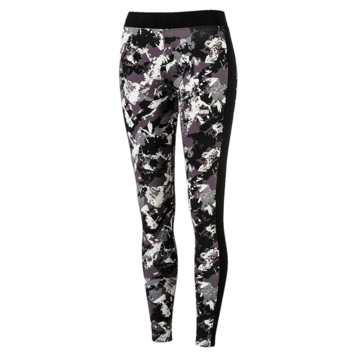 Puma Classics All Over Print Archive Logo Women's Leggings Black