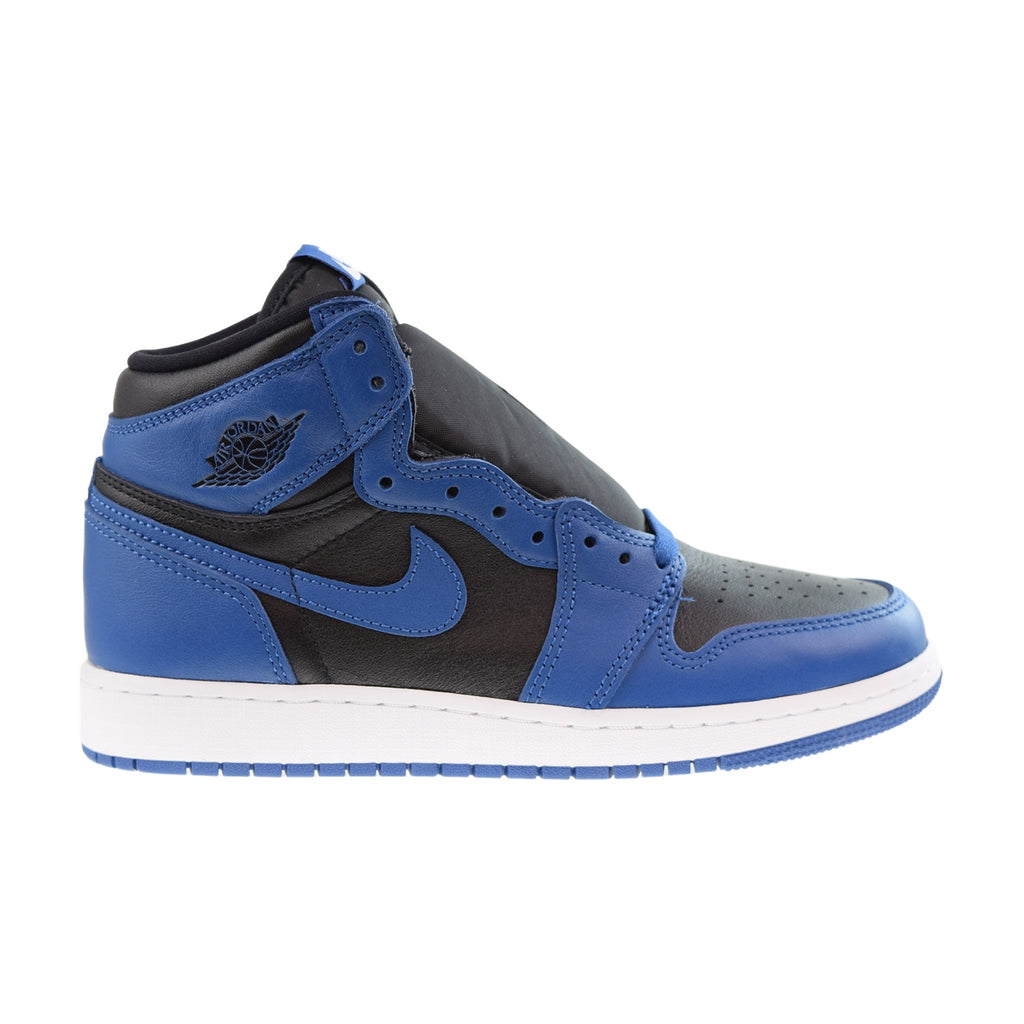 Jordan 1 Retro High (GS) Big Kids Shoes Dark Marina Blue-Black