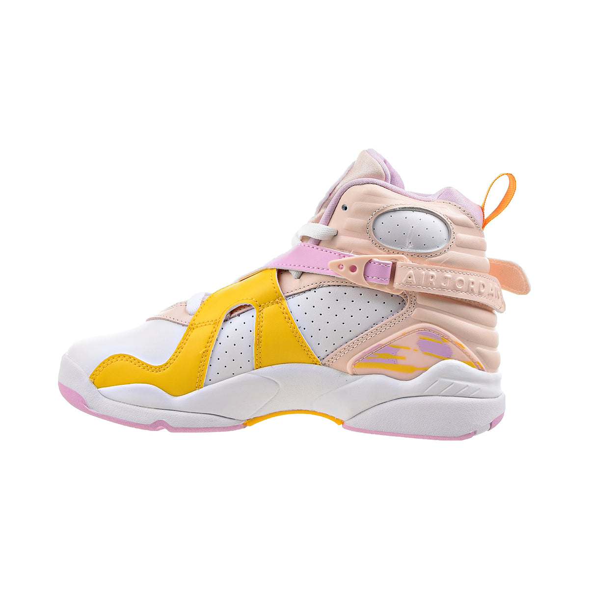 Air Jordan 8 Retro (GS) "Arctic Punch" Big Kids' Shoes Orange Pearl-Light Pink