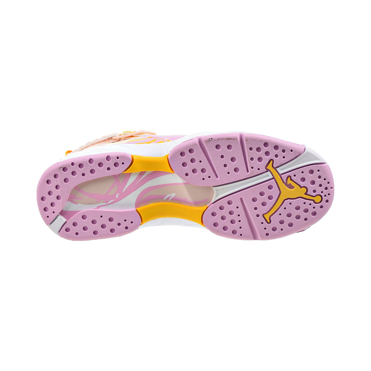 Air Jordan 8 Retro (GS) "Arctic Punch" Big Kids' Shoes Orange Pearl-Light Pink