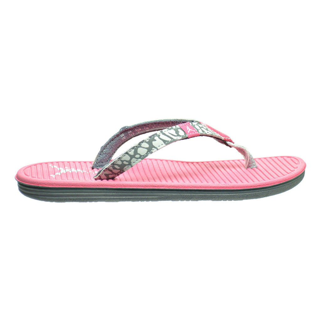 Jordan Girls Flip (PS) Little Kids Sandals Dynamic Pink/Platinum/Grey
