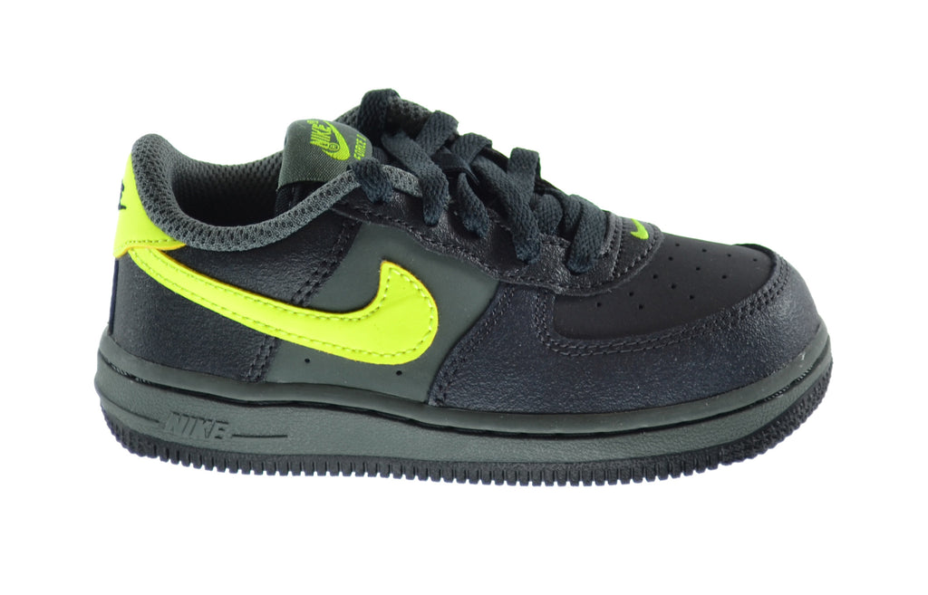 Nike Air Force 1 (TD) Baby Toddlers Sneakers Black Pine/Volt-Dark Green