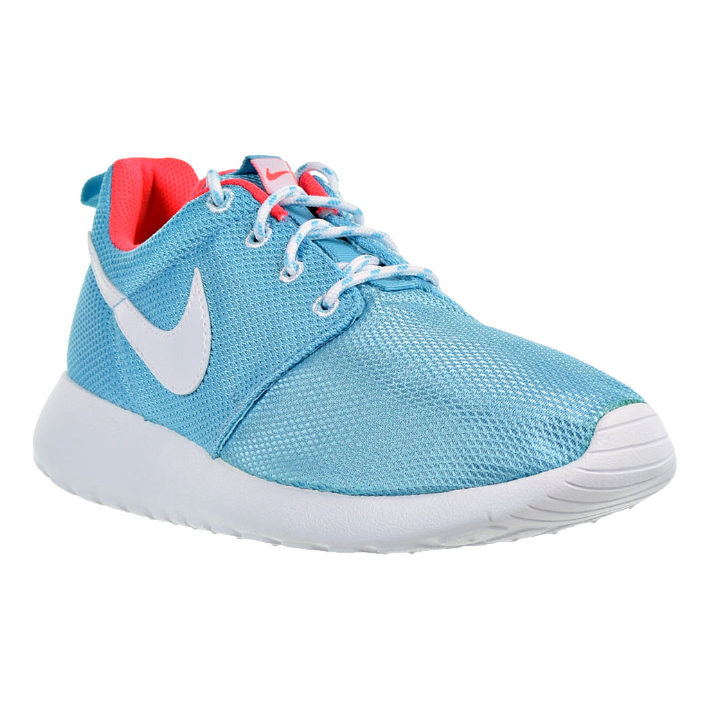 Nike Roshe Run Big Kids Shoes Polarized Blue/White/Laser Crimson