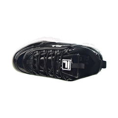 Fila disruptor on sale black patent