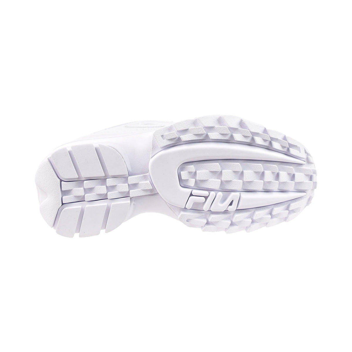 Fila Disruptor II Wedge Women's Shoes White-Navy-Red