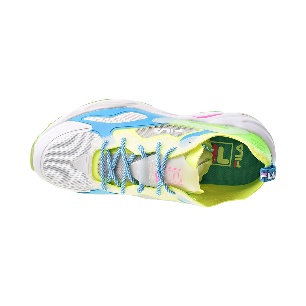 Fila ray tracer sales white green