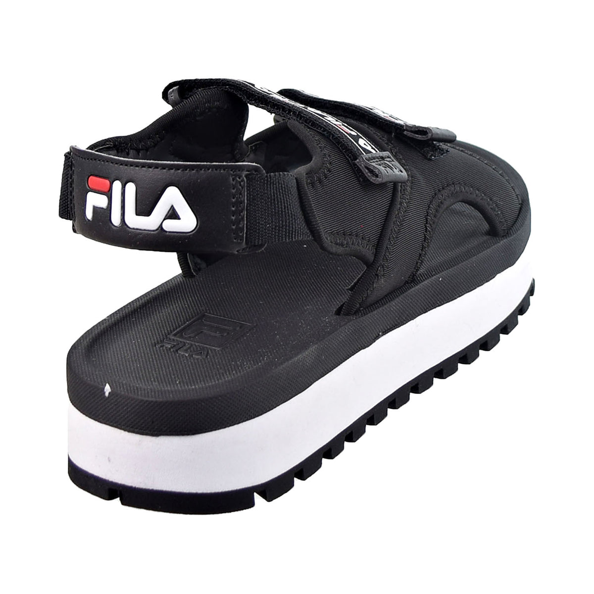 Fila Women's Spot EVA Sandals Black-Red-White