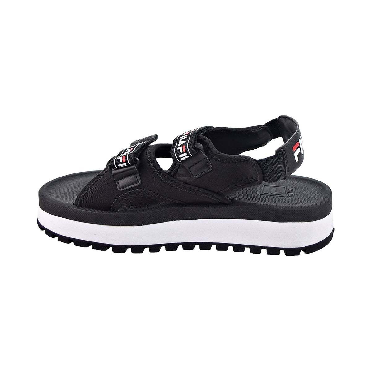 Fila Women's Spot EVA Sandals Black-Red-White