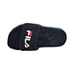 Fila Fuzzy Drifter Women's Slide Sandals Black-Red-White