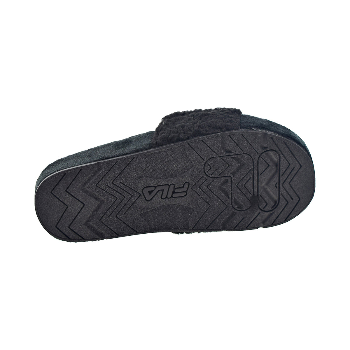 Fila Fuzzy Drifter Women's Slide Sandals Black-Red-White