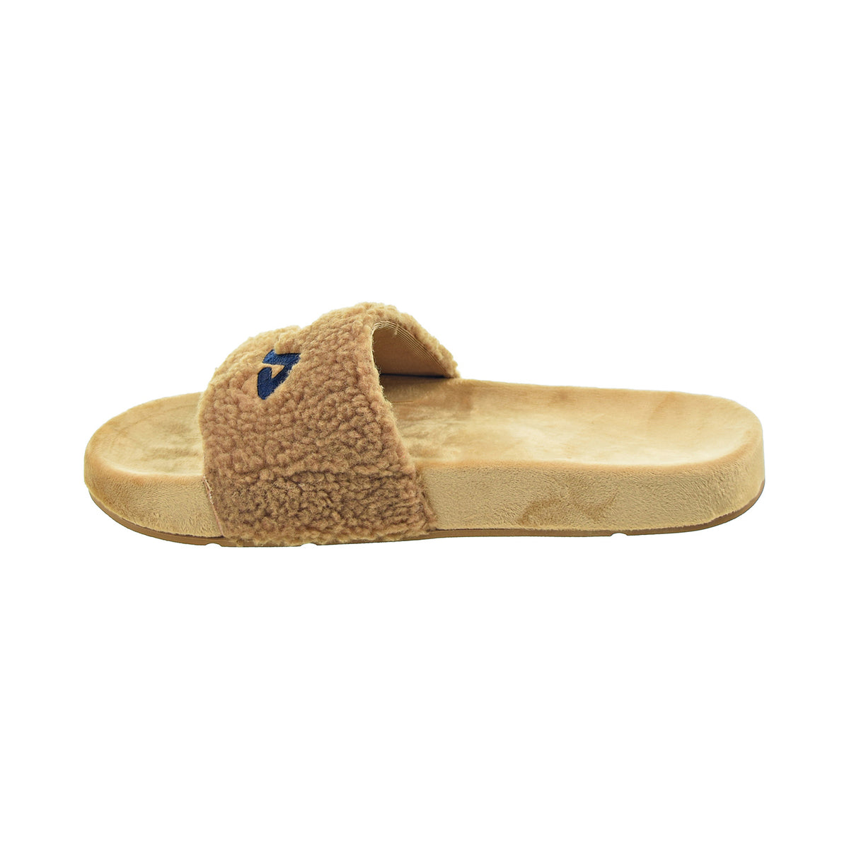 Fila Fuzzy Drifter Women's Slide Sandals Beige-Navy-Red