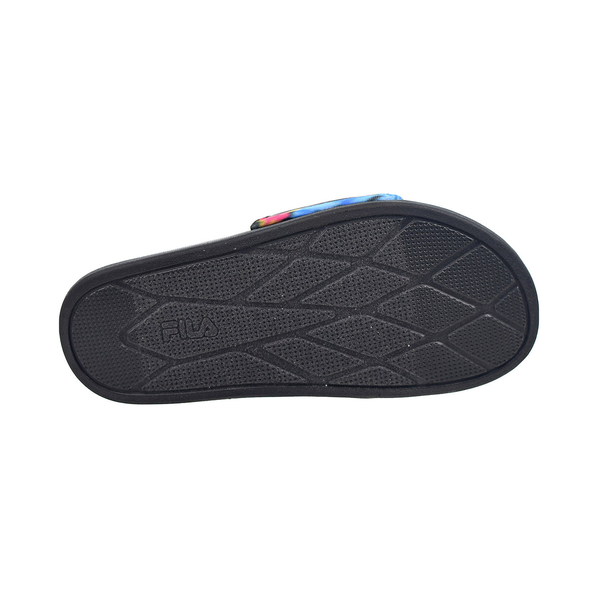 Fila Drifter Lux Tie Dye Women's Slide Sandals Black-Multi