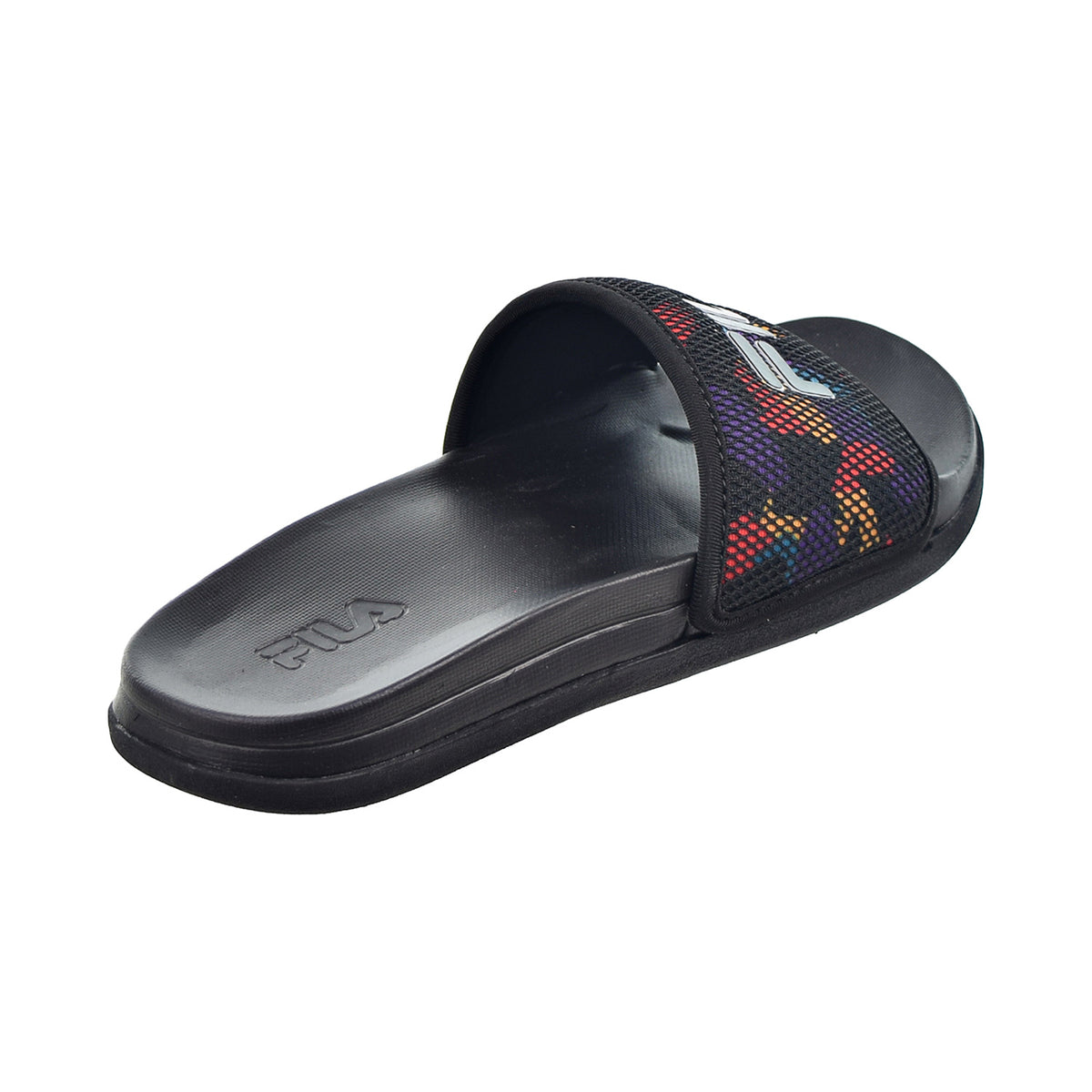 Fila Drifter Lux 90s Women's Slide Sandals Black-Old Gold-Capri Breeze