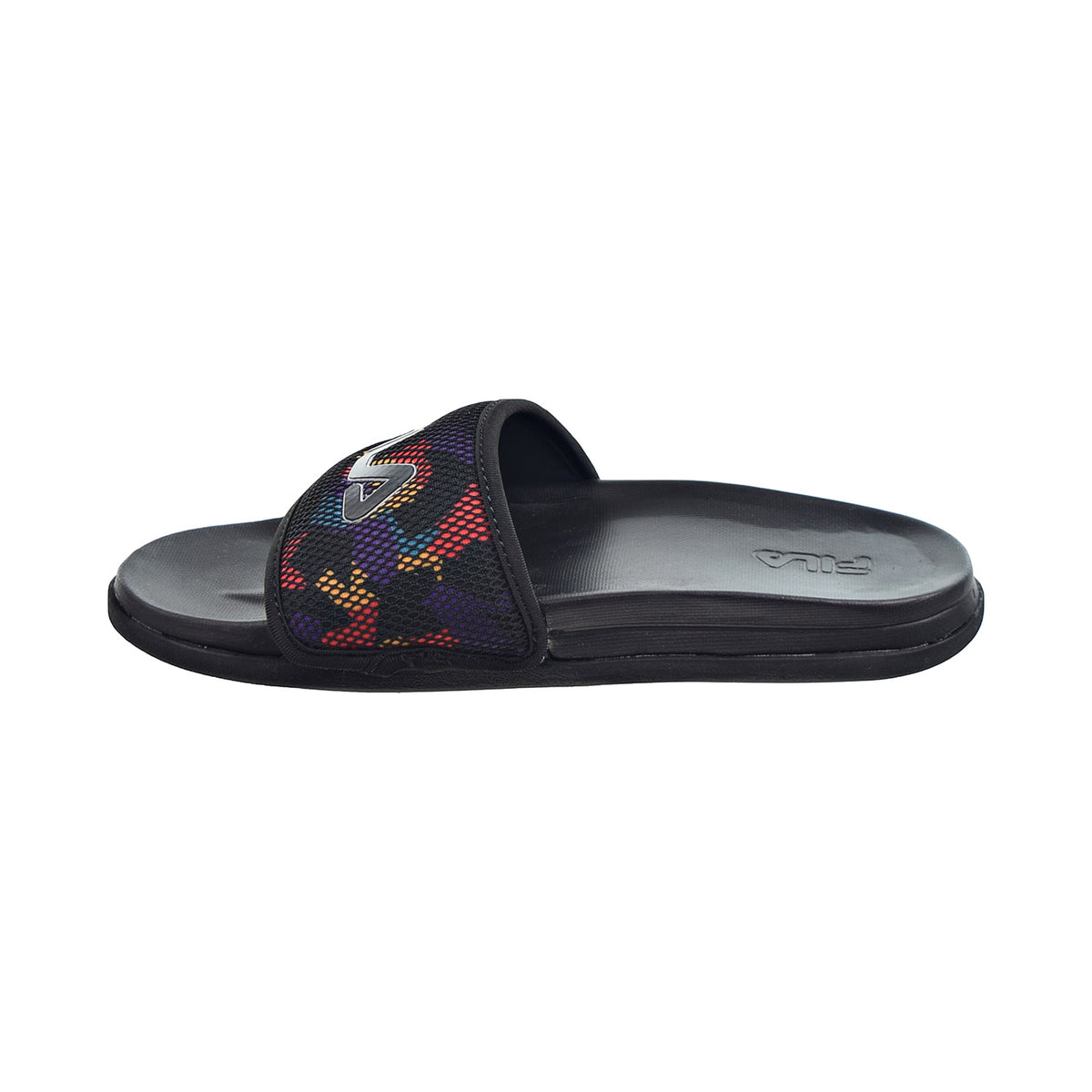 Fila Drifter Lux 90s Women's Slide Sandals Black-Old Gold-Capri Breeze