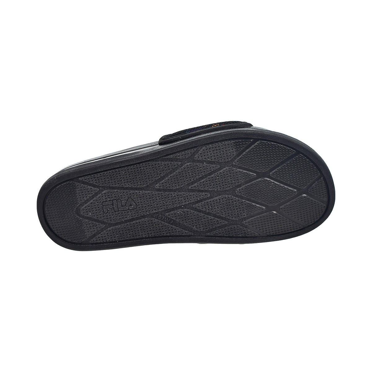 Fila Drifter Lux 90s Women's Slide Sandals Black-Old Gold-Capri Breeze
