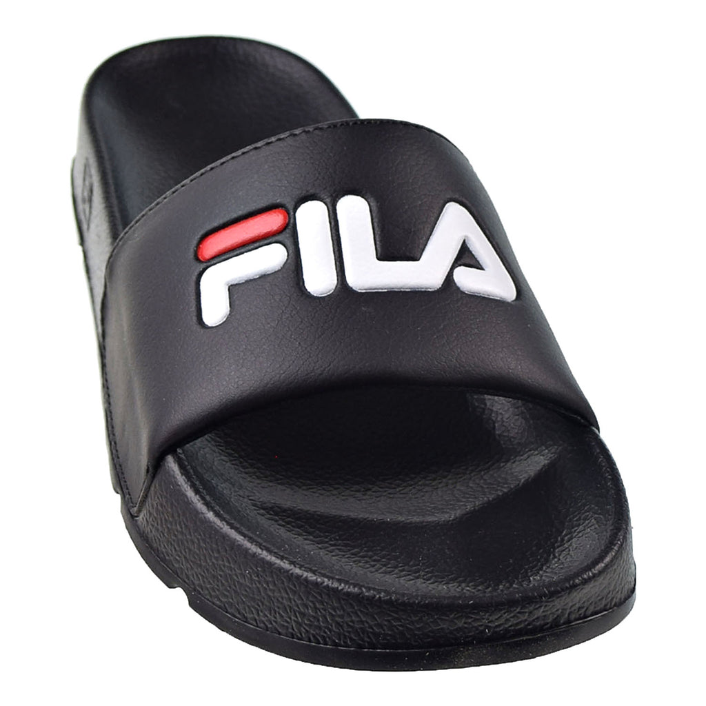 Fila Women's Drifter Slides Black-Red-White
