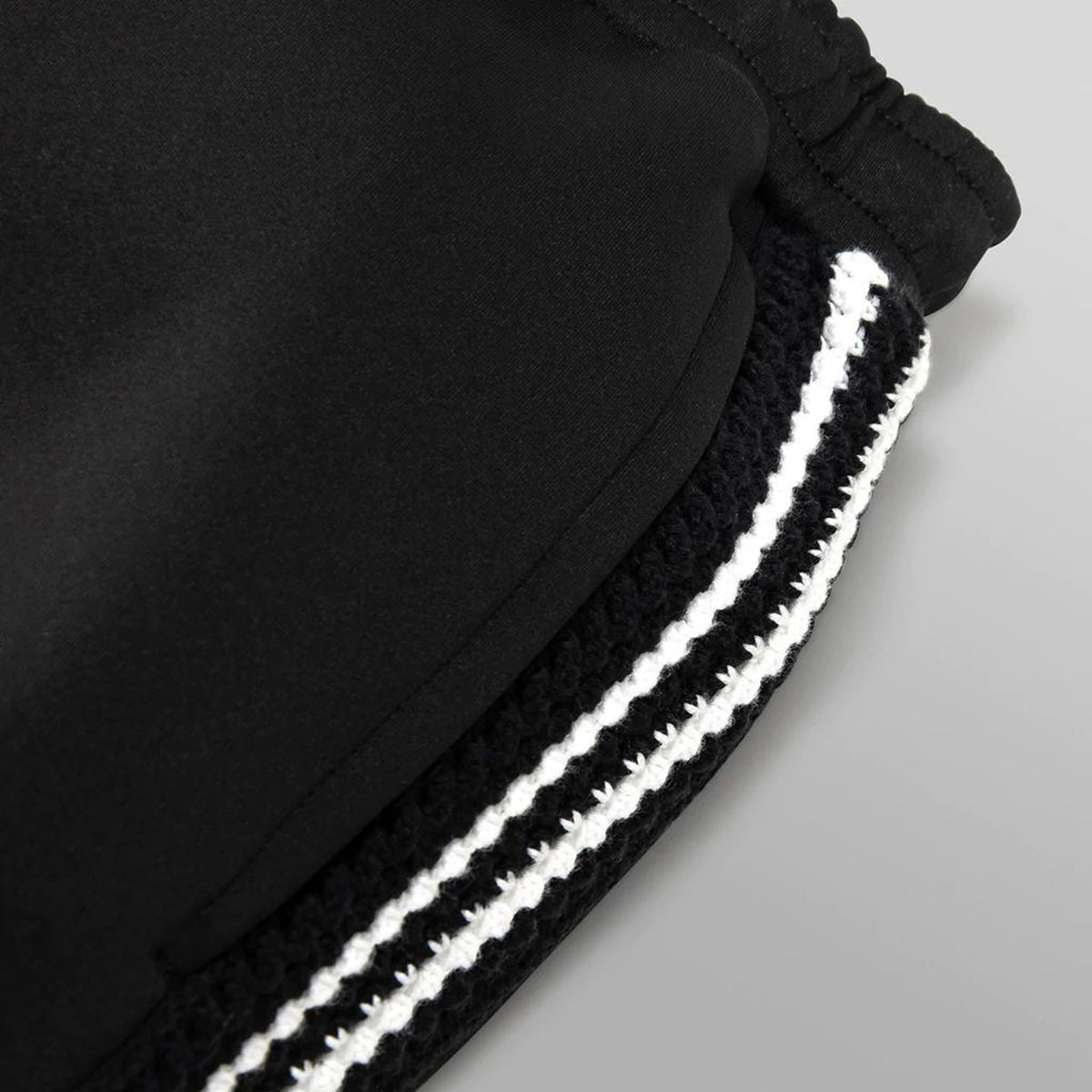 Paper Planes Kingston Crochet Stripe Men's Track Pant Black