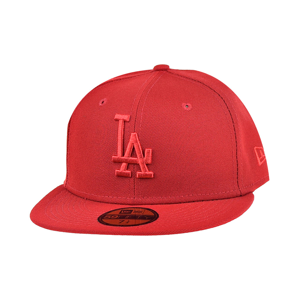 New Era Los Angeles Dodgers Color Pack 59Fifty Men's Fitted Hat Scarlet Red