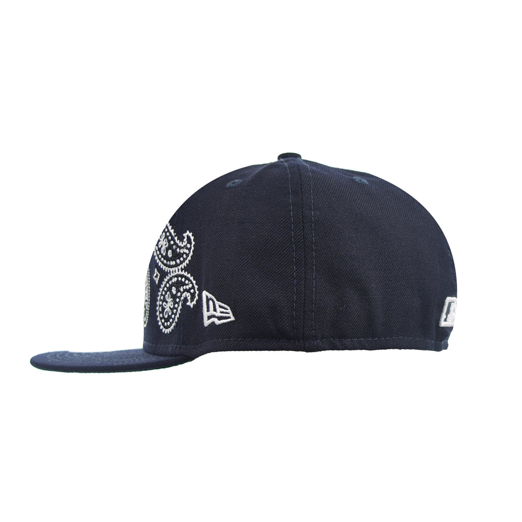 New York Yankees New Era Paisley Elements 59FIFTY Fitted Hat - Navy