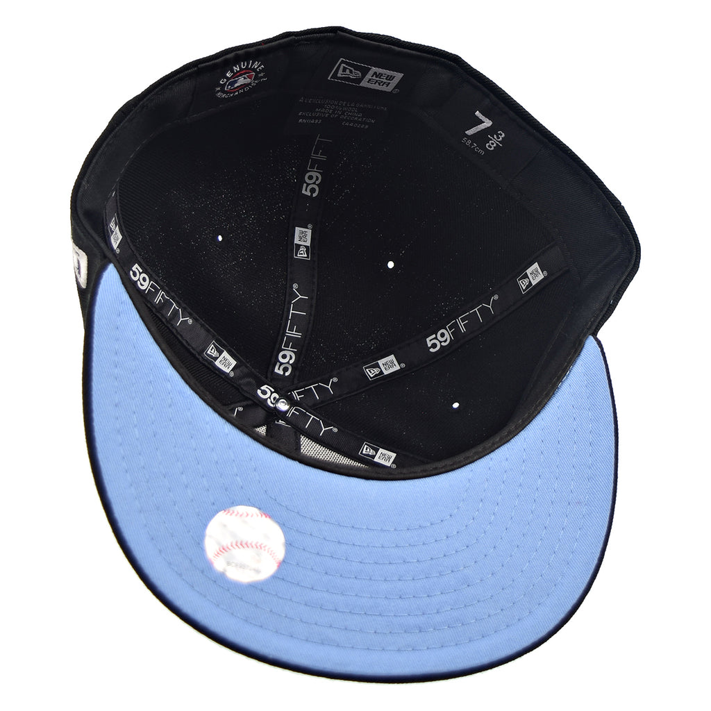 Men's New Era Black Chicago White Sox Side Patch 59FIFTY Fitted Hat