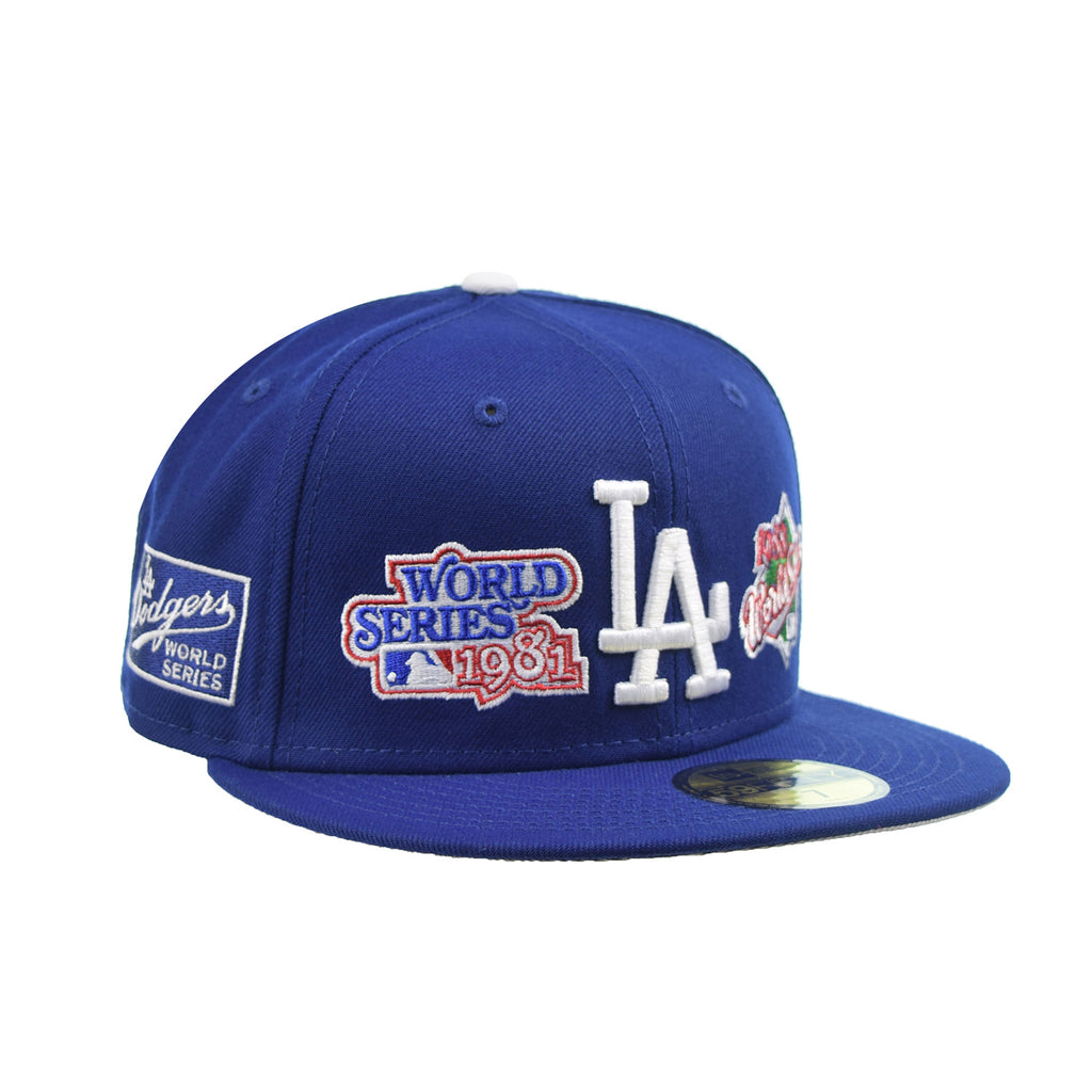 New Era 60180959 Los Angeles Dodgers 59Fifty World Champs Mens Hat (Blue) –