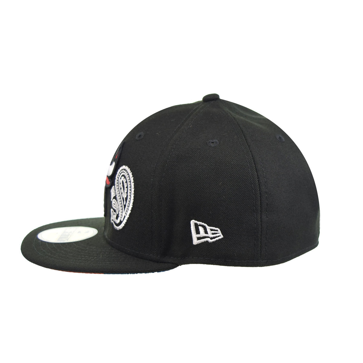 New Era Chicago Bulls "Paisley Pack/Bandana" 59Fifty Men's Fitted Hat Black-Red