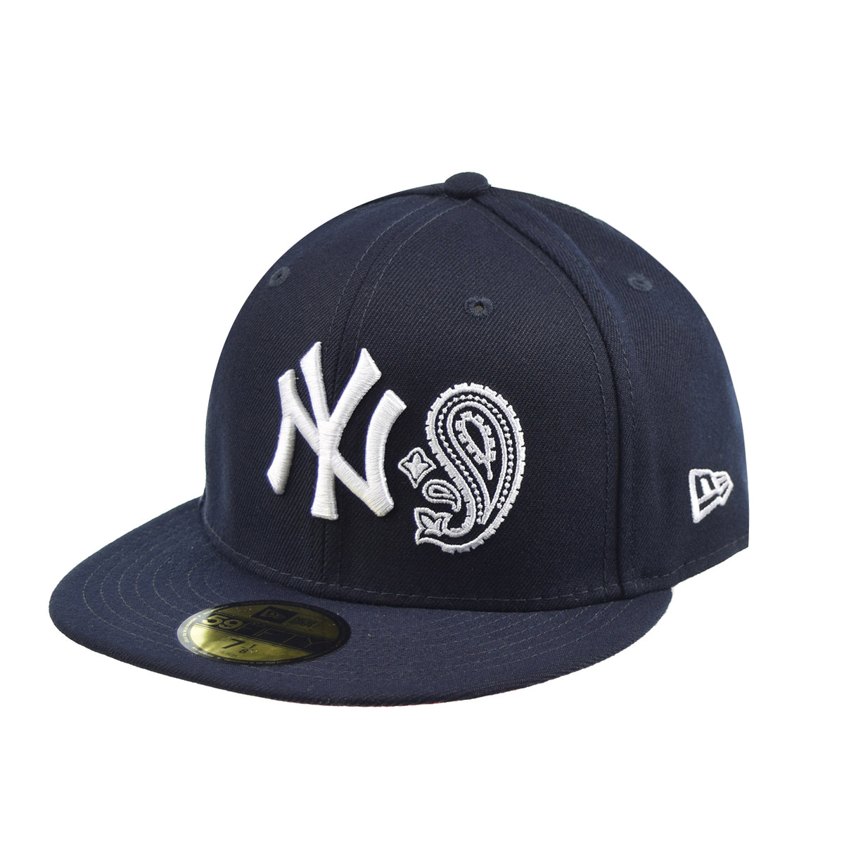 New Era New York Yankees "Paisley Pack/Bandana" 59Fifty Men's Fitted Hat Navy