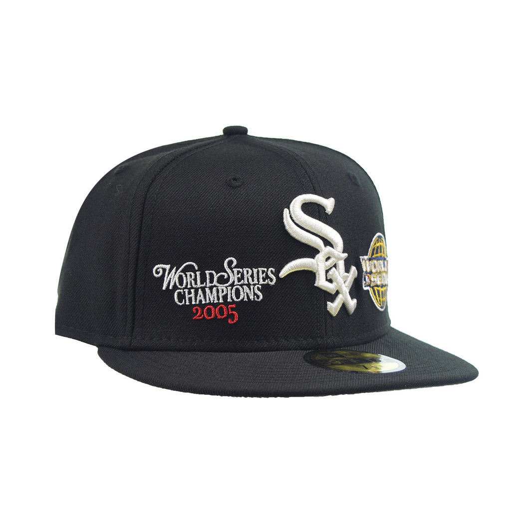 New Era Chicago White Sox World Series Champions 2005 Fitted Men's Hat Black