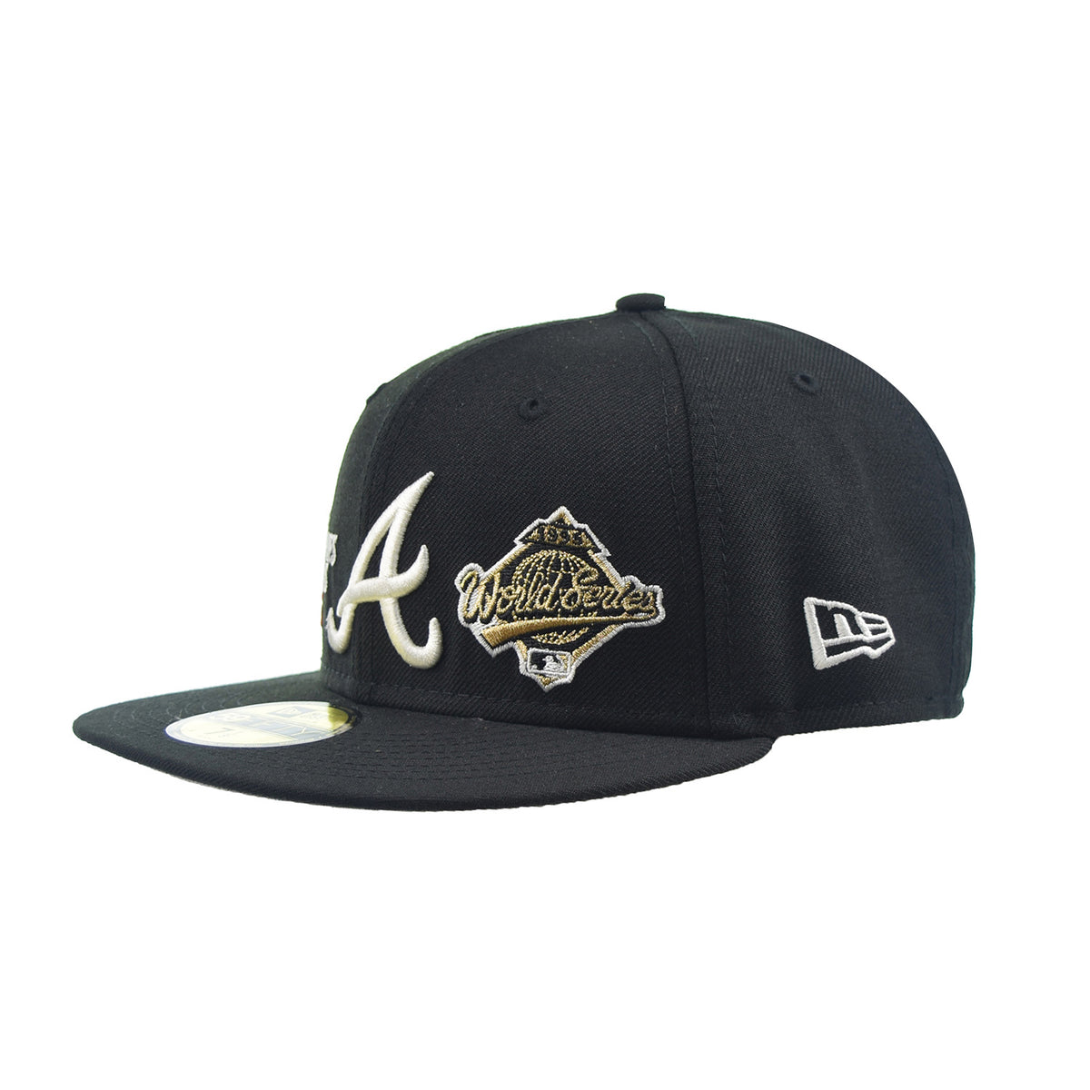 New Era 59Fifty Atlanta Braves Champions Men's Fitted Hat Black