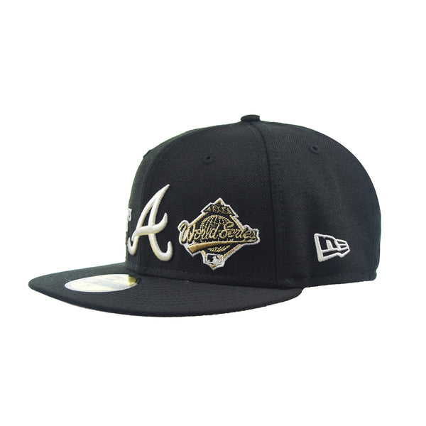 New Era 59Fifty Atlanta Braves Champions Men's Fitted Hat Black
