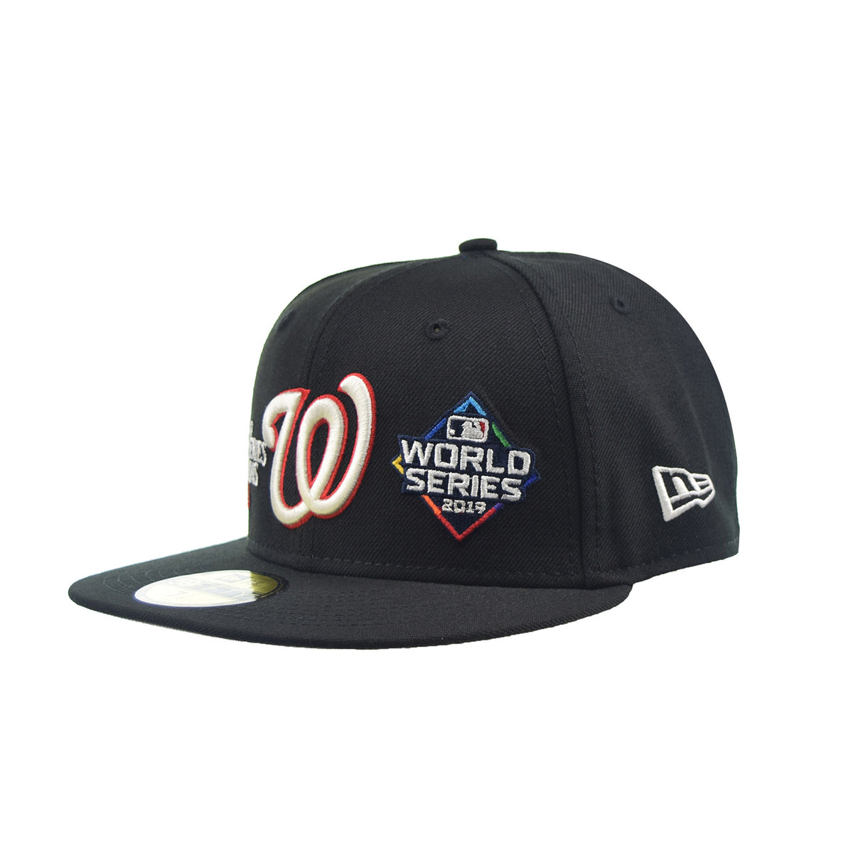 New Era MLB Washington World Series Champions 59Fifty Fitted Men's Hat Black