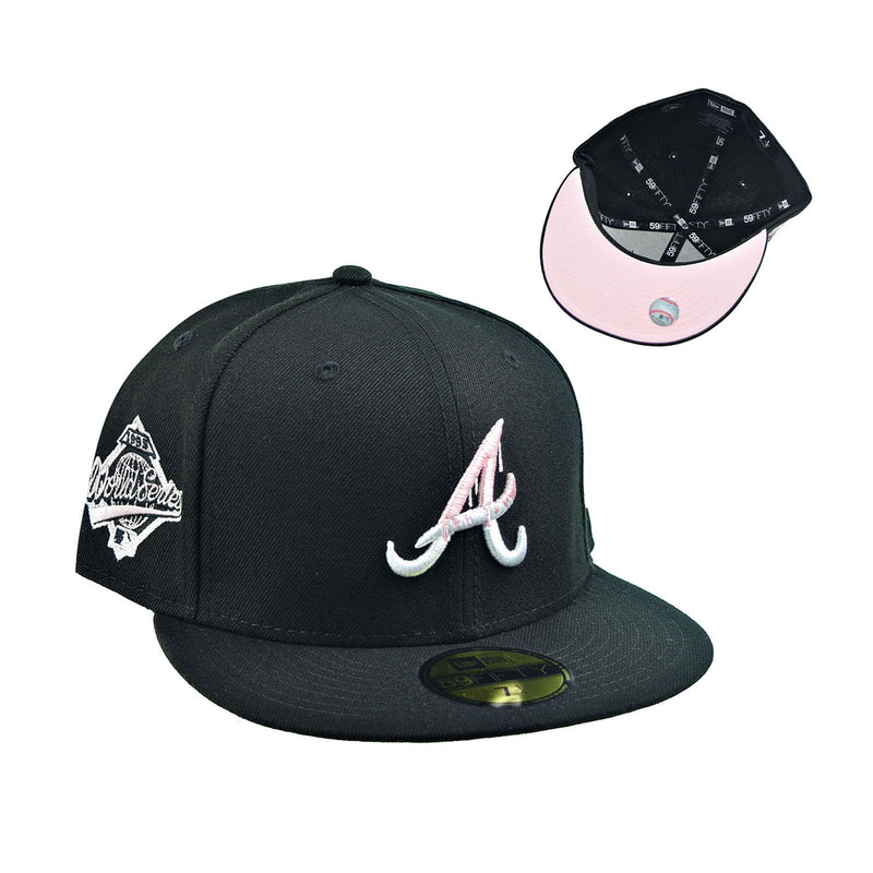 Hat Club Atlanta Braves 2021 World Series 2 tone pink bottom 2.0