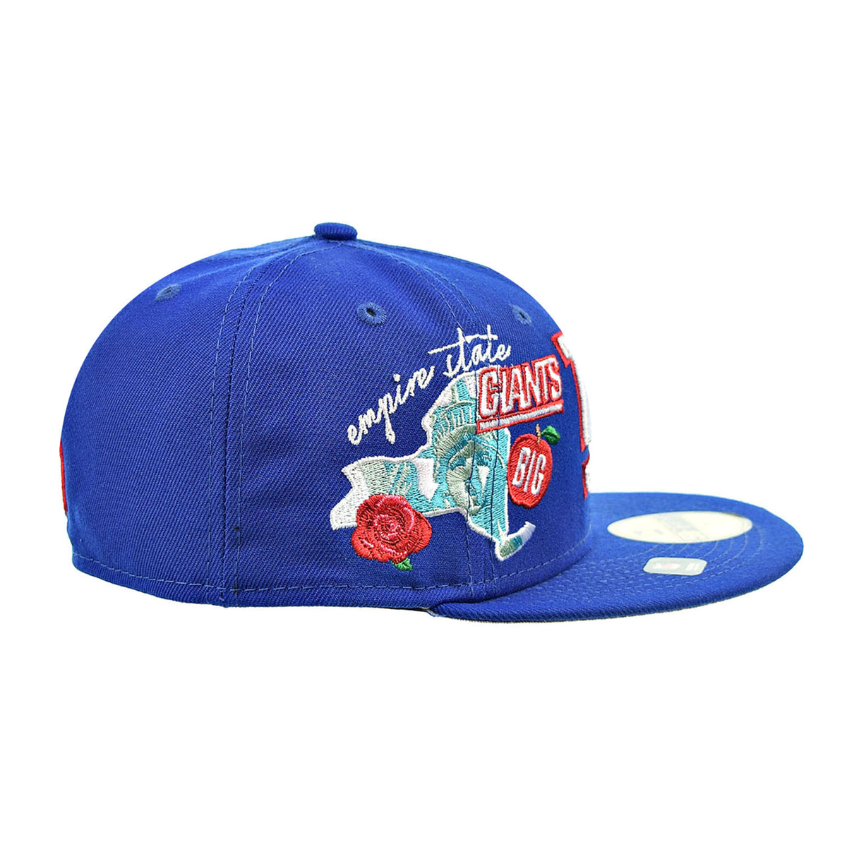New Era New York Giants "City Cluster" 59Fifty Fitted Hat Blue-White-Red-Multi