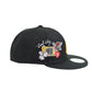 New Era Pittsburgh Pirates "City Cluster" 59Fifty Fitted Hat Black-Yellow-Multi